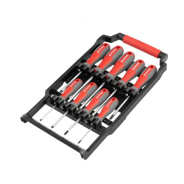 INTERTOOL VT-3349 набір відверток 9ед для монтажу