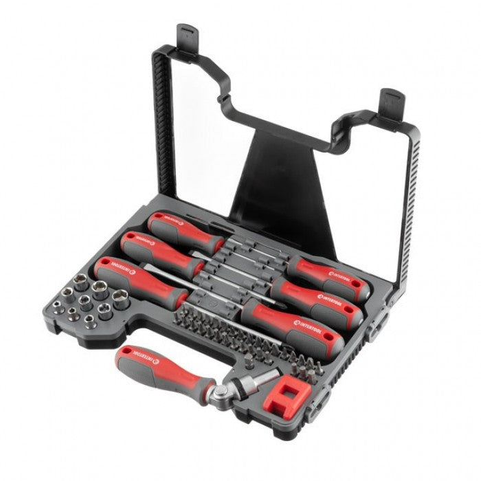 INTERTOOL VT-3352 набір 51ед відверток з насадками