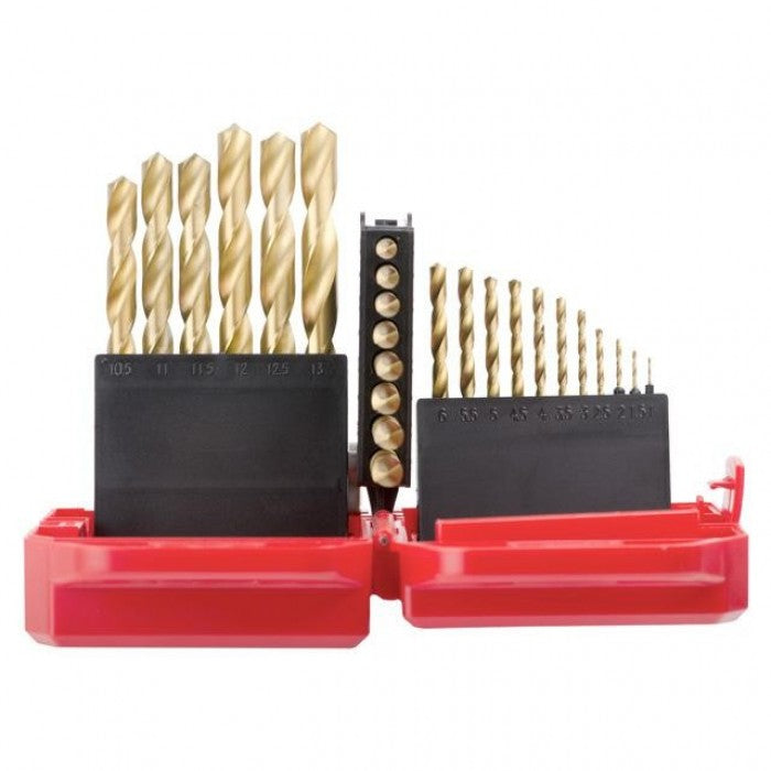INTERTOOL SD-0025 — набір сверл по металу HSS 25 шт