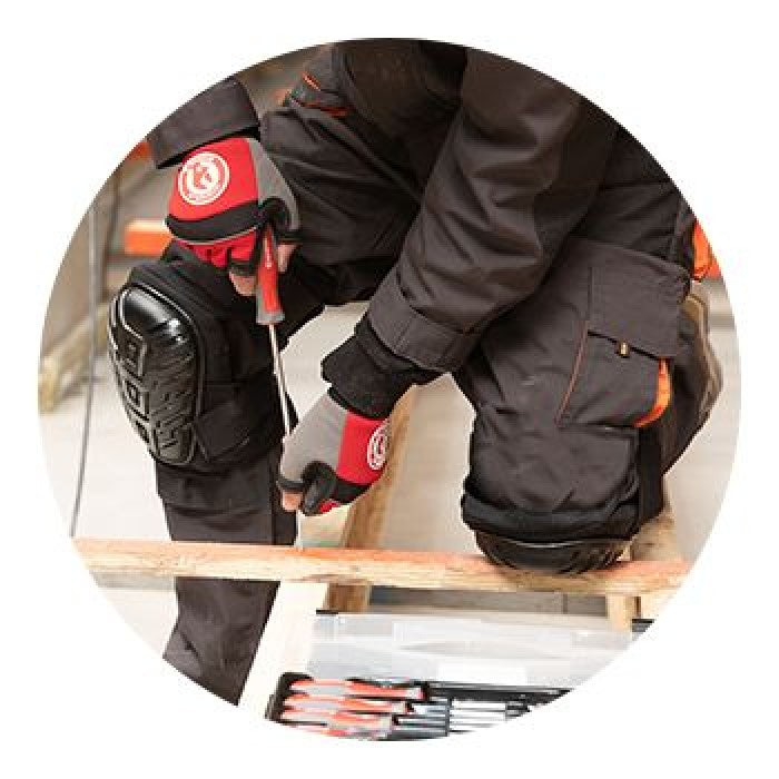 Наколенники Intertool SP-0053 з гелем, неопрен
