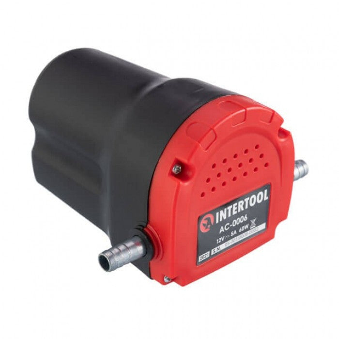 INTERTOOL AC-0006 вакуумний насос 12В для масла та дизпалива