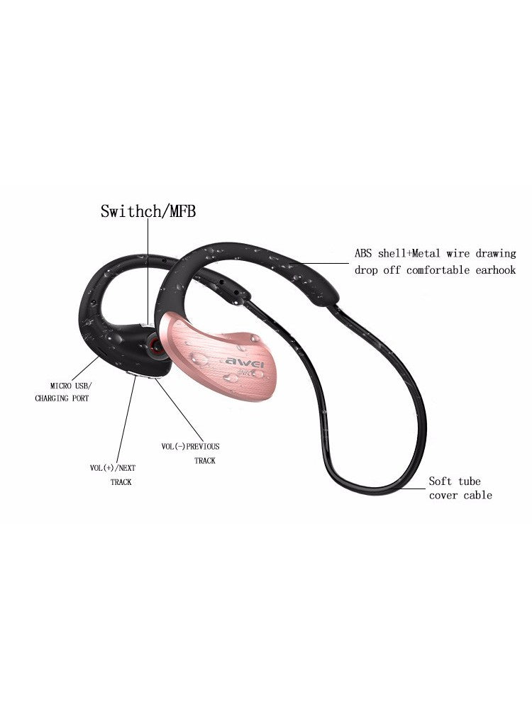 Бездротові навушники Awei A885BL Black