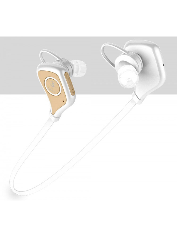 Бездротові навушники BASEUS Musice Series Sport Bluetooth Headphone White Gold