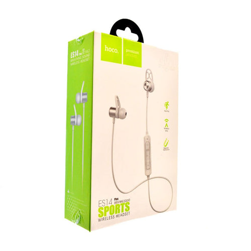 Bluetooth навушники Hoco ES14 Plus Silver