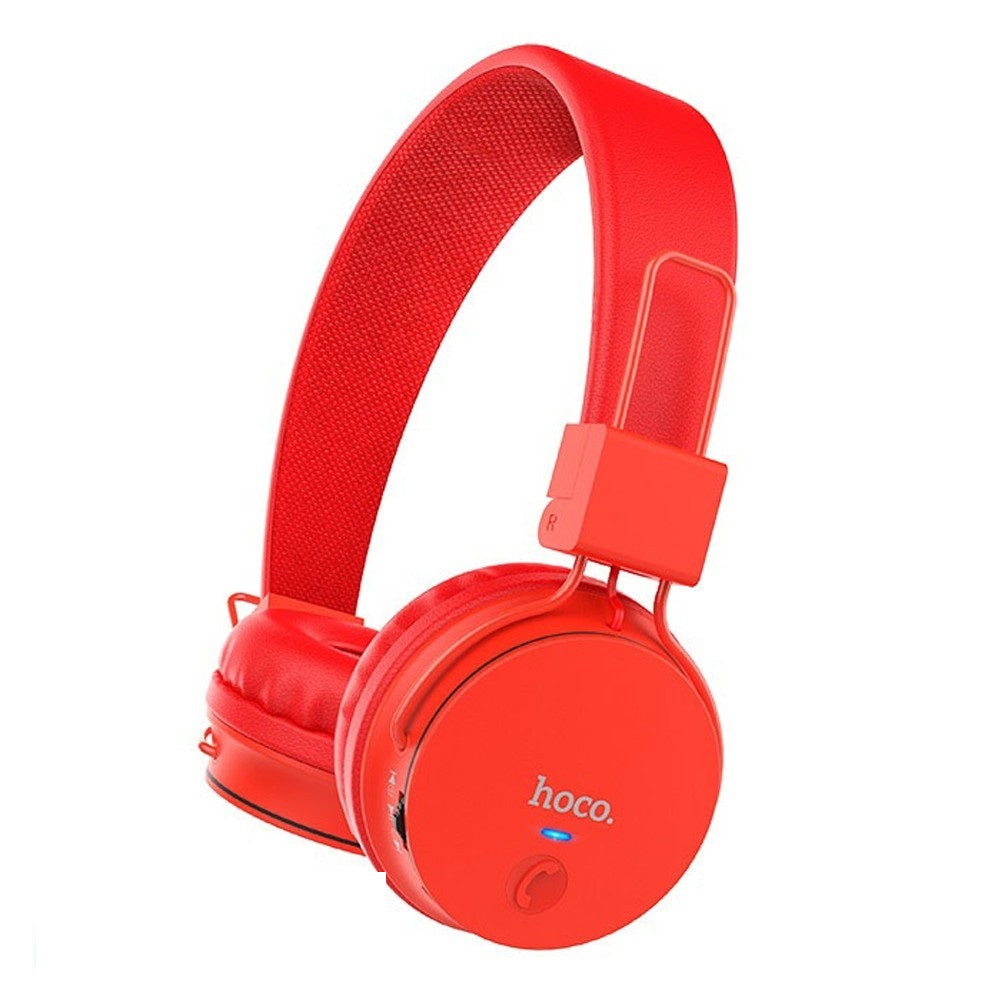 Бездротові Bluetooth навушники Hoco W19 Easy move Червоний