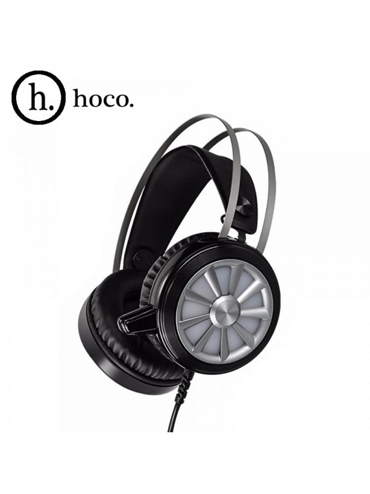 Навушники HOCO W7 flash gaming headset BLACK