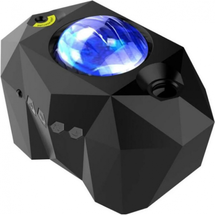 Aurora Moon Star ночник проектор з Bluetooth колонкою чорний