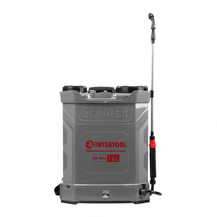 Обприскувач акумуляторний INTERTOOL DT-9016 16 л ранцевий