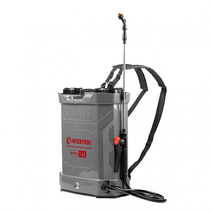 Обприскувач акумуляторний INTERTOOL DT-9016 16 л ранцевий