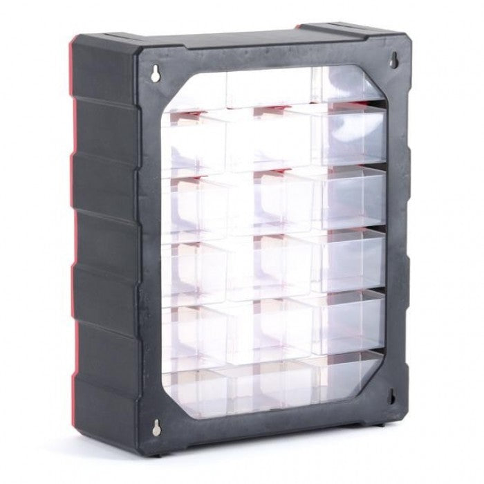 INTERTOOL BX-4019 Органайзер 19" на 18 секцій