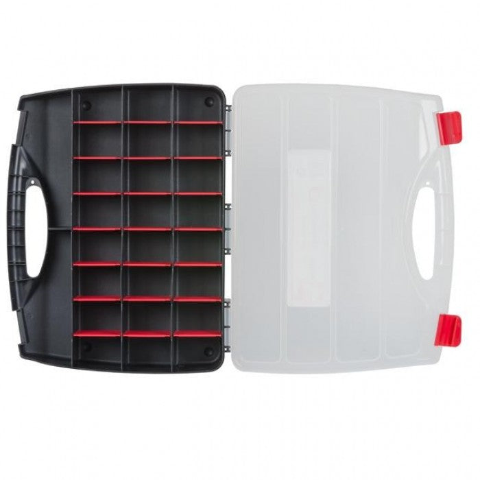 Органайзер пластиковый, 19" 480x380x80 мм INTERTOOL BX-4003