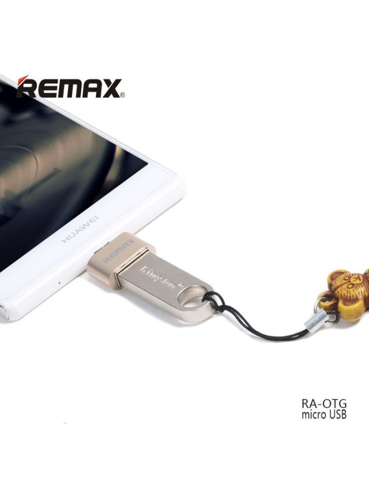 Перехідник Remax OTG Micro-USB RA-OTG Silver