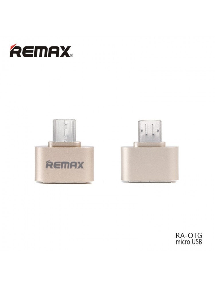 Перехідник Remax OTG Micro-USB RA-OTG Silver