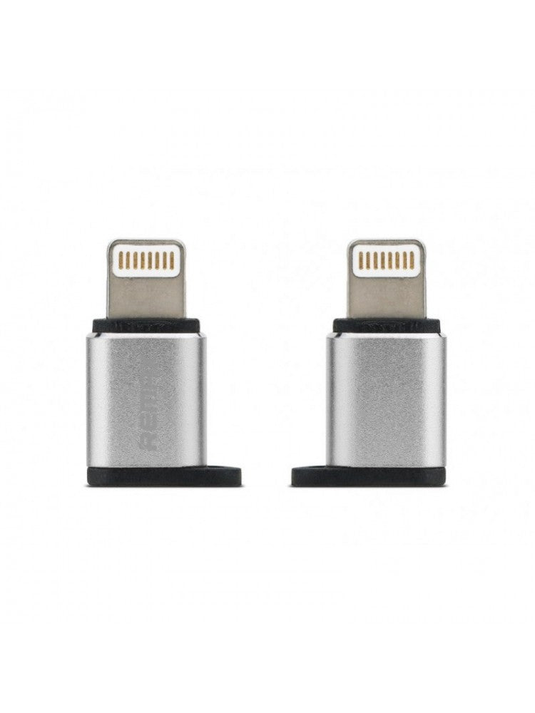 Перехідник Remax Visual RA-USB2 MicroUSB to lightning Gold