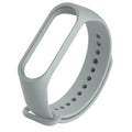 Без бренда Ремінець для фітнес-браслета Xiaomi Mi Band 3/4 Gray