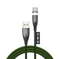 Кабель Joyroom S-M408 Magnetic Series Type-C 1.2m Green