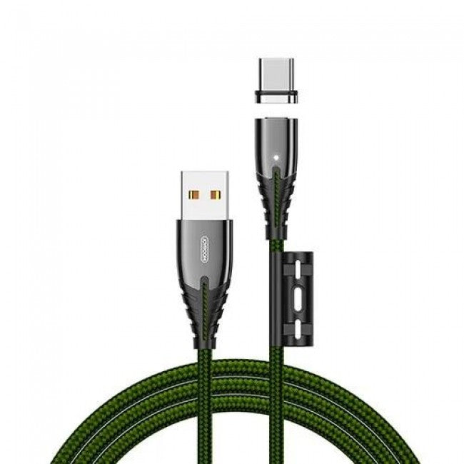 Кабель Joyroom S-M408 Magnetic Series Type-C 1.2m Black
