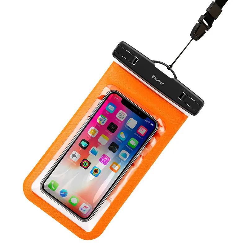 Водонепроникний чохол Baseus Air cushion Waterproof bag Orange