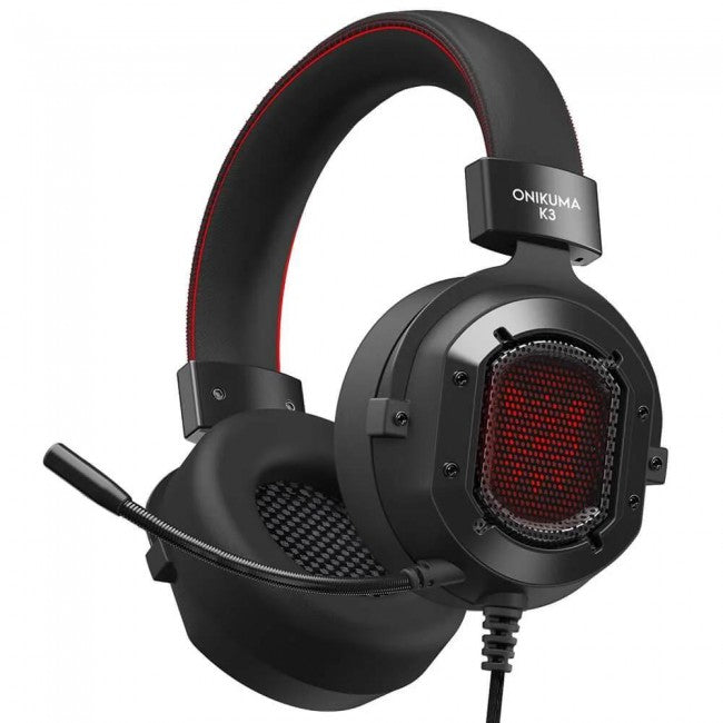 Навушники ігрові Onikuma K3 RGB з мікрофоном Чорний
