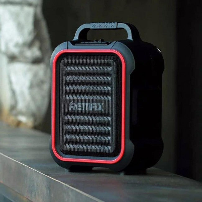 Портативна Bluetooth колонка Remax RB-X3 Song K outdoor Black-Red