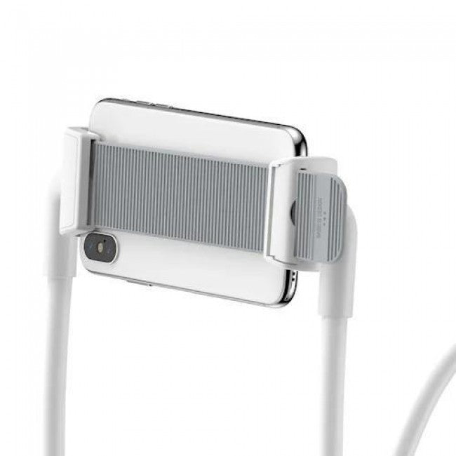 Універсальний тримач для смартфона на шию Baseus New Neck-Mounted Lazy Bracket White