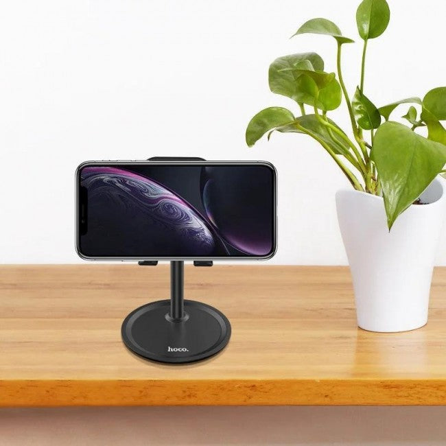 Настільна підставка для телефону Hoco PH15 Aluminum alloy table stand Black