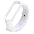 Без бренда Силіконовий ремінець для фітнес-браслета Xiaomi Mi Band 5 White