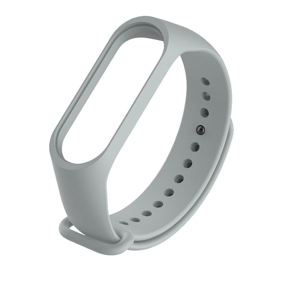 Без бренда Силіконовий ремінець для фітнес-браслета Xiaomi Mi Band 5 Black