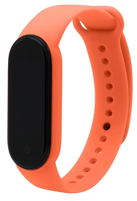 Силіконовий ремінець для фітнес-браслета Xiaomi Mi Band 5 Yellow