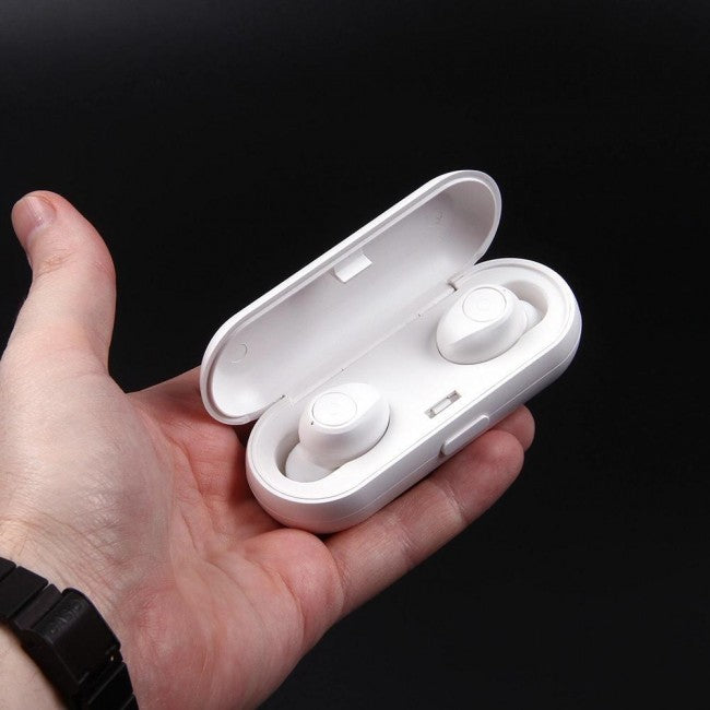 Бездротові Bluetooth навушники Celebrat W5 TWS White