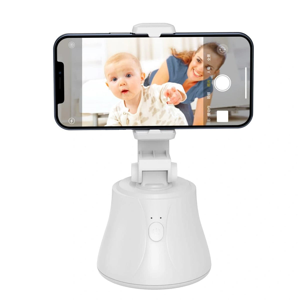 Смарт-штатив для телефона с датчиком движения Baseus 360 AI Following Shot Tripod Head Black
