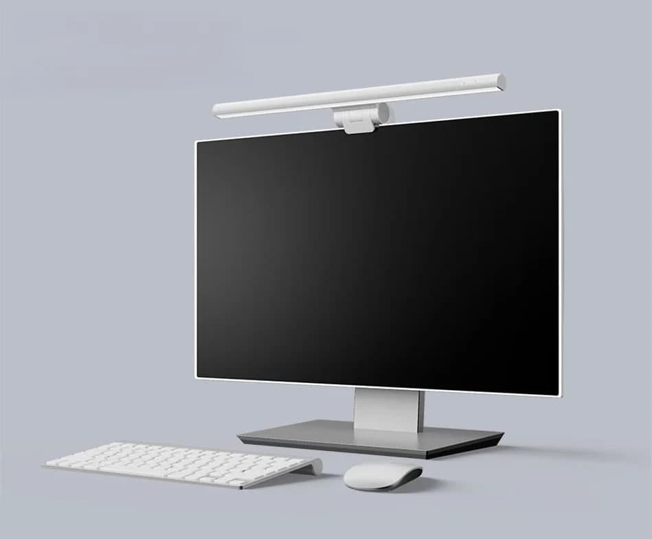 Комп'ютерна LED лампа на монітор скрінбар Baseus i-wok Series USB Stepless Dimming Screen Hanging Light (Youth) 46см White