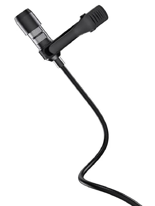 Петличний мікрофон для запису Awei MK1 AUX (3.5mm) 3m Black
