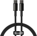 Кабель Baseus Tungsten Gold Fast Charging Data Cable Type-C to Type-C 100W 1m