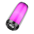 Портативна Bluetooth колонка світлиця Hoco HC8 Pulsating colorful luminous black