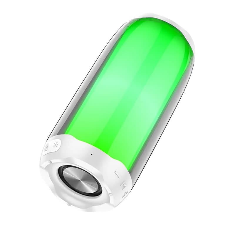 Портативна Bluetooth-колонка світлива Hoco HC8 Pulsating colorful luminous white