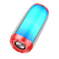 Портативна Bluetooth колонка світлиця Hoco HC8 Pulsating colorful luminous red