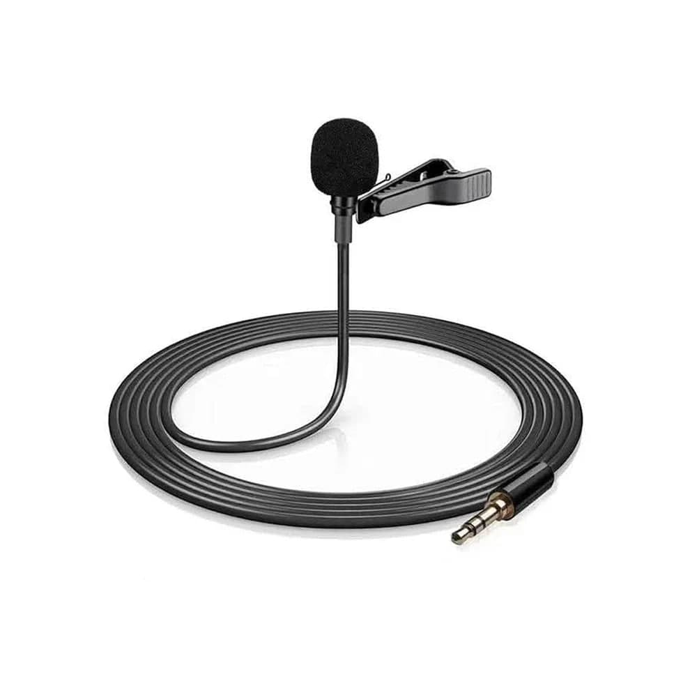 Петличний мікрофон Remax Micdo Series Clip Microphone K06 AUX, 1.5M