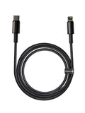 Кабель Baseus Tungsten Gold Fast Charging Data Cable Type-C to iP PD 20W 2m