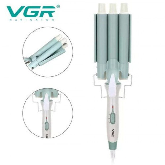 Плойка тройная VGR V-595 Professional 22 мм 90 Вт