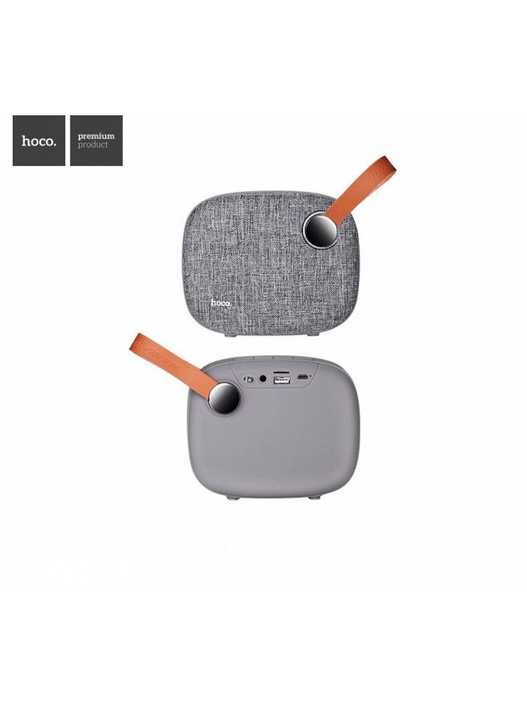 Портативна колонка Hoco BS8 Bluetooth Speaker Gray