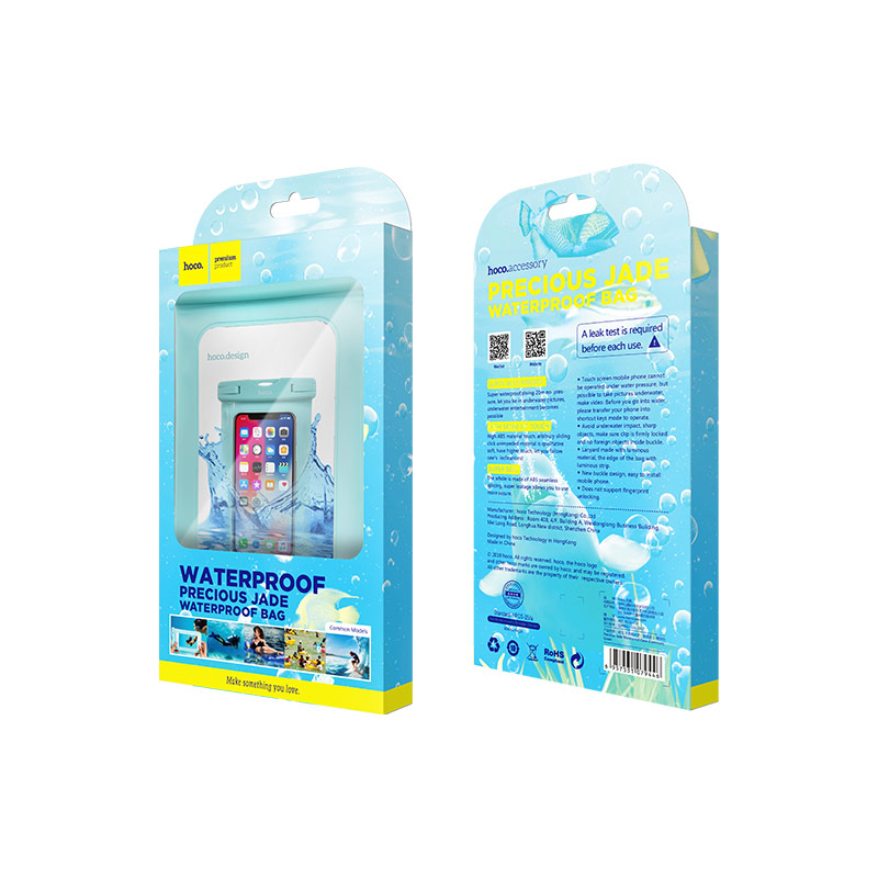 Водонепроникний чохол Hoco Waterproof Precious jade case чорний
