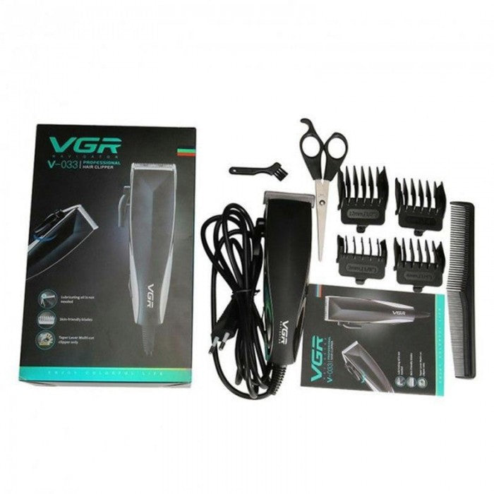 VGR V-033 професійна машинка для стрижки волосся