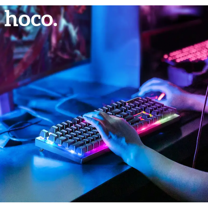 HOCO GM18 клавіатура + миша з RGB підсвічуванням