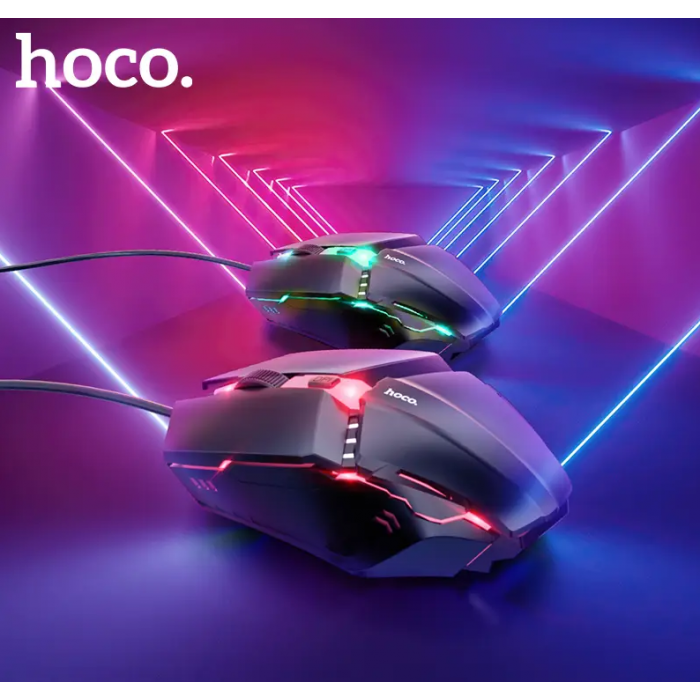 HOCO GM18 клавіатура + миша з RGB підсвічуванням