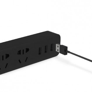 Удлинитель Xiaomi Mi Power Strip 3 USB Black
