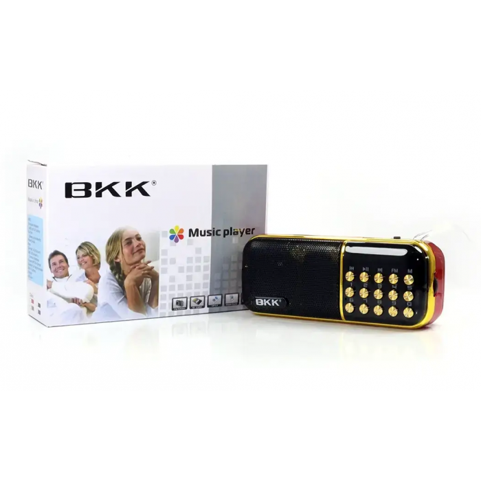 Радиоприёмник с FM MicroSD BKK B851 радио на аккумуляторе 18650 радио