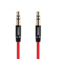 Кабель Remax AUX Jack L200 3.5mm 2M Red