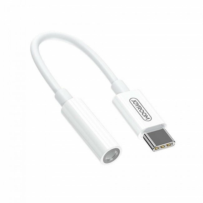 Перехідник Joyroom SH-C1 (Type-c to 3.5mm) audio conversion cable (digital) White