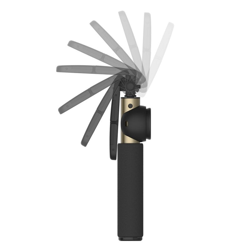 Монопод Rock Selfie Stick Both Wire Control and BT control Tarnish
